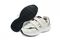Answer2 554 Men's Athletic Comfort Shoes - Strap Closure - White/Navy Pair / Bottom