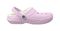 Crocs Classic Winter Clogs - Unisex Faux Fur Lined Clogs - Ballerina Pink / Oatmeal