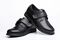 Mt. Emey 2013 - Men's Extra-depth Anti-slip and Oil-resistant Work Strap Shoes - Black Pair / Top