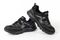 Mt. Emey 3310 - Women's Added-depth Walking Shoes by Apis - Black Pair / Bottom