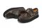 Mt. Emey 502 - Men's Extra-depth Dress/Casual Strap Shoes by Apis - Brown Pair / Top