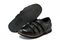 Mt. Emey 511 - Men's Surgical Opening Shoes by Apis - Black Pair / Bottom