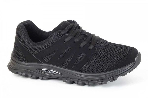 Mt. Emey 9306 - Women's Added-depth Walking Shoes by Apis - Black Main Angle