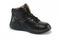 Mt. Emey 9606 - Men's Extra-depth Athletic Hi-Top Therapeutic Shoes - Black Main Angle
