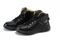 Mt. Emey 9606 - Men's Extra-depth Athletic Hi-Top Therapeutic Shoes - Black Pair