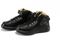 Mt. Emey 9606 - Men's Extra-depth Athletic Hi-Top Strap Shoes - Black Bottom