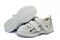 Mt. Emey 9701-V - Men's Extra-depth Athletic/Walking Strap Shoes - White/Grey Pair / Bottom