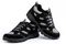Mt. Emey 9708 - Men's Extrem-Light Athletic Walking Shoes by Apis - Black Pair / Top