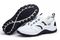 Mt. Emey 9708 - Men's Extrem-Light Athletic Walking Shoes by Apis - White Pair / Bottom