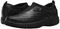 Propet Wash & Wear Slip On II Slip Resistant - Men's - Black Leather