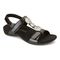 Vionic Rest Farra - Women's Supportive Sandals - Black Lizard - 1 main view
