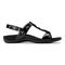 Vionic Rest Farra - Women's Supportive Sandals - 4 right view Black Patent