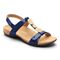 Vionic Rest Farra - Women's Supportive Sandals - 1 main view Navy Patent