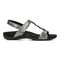 Vionic Rest Farra - Women's Supportive Sandals - Charcoal Metallic - 4 right view