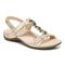 Vionic Rest Farra - Women's Supportive Sandals - Blush Metallic - 1 profile view