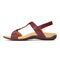 Vionic Rest Farra - Women's Supportive Sandals - Fig Lizard - 2 left view
