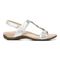 Vionic Rest Farra - Women's Supportive Sandals - White Metallic - 4 right view