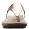 Vionic Rest Kirra - Women's Supportive Sandals - Rose Gold Metallic - 6 front view