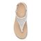 Vionic Rest Kirra - Women's Supportive Sandals - White Perf - 3 top view
