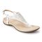 Vionic Rest Kirra - Women's Supportive Sandals - White Perf - 1 profile view
