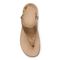 Vionic Rest Kirra - Women's Supportive Sandals - Gold Perf Metallic - 3 top view