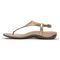 Vionic Rest Kirra - Women's Supportive Sandals - Gold Perf Metallic - 2 left view