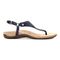 Vionic Rest Kirra - Women's Supportive Sandals - Navy Metallic - 4 right view