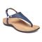 Vionic Rest Kirra - Women's Supportive Sandals - Navy Leather 1 profile view