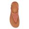 Vionic Rest Kirra - Women's Supportive Sandals - Coral Perf Suede - 3 top view