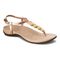 Vionic Rest Miami - Women's Supportive Sandals - Rose Gold Metallic - 1 main view