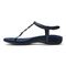 Vionic Rest Miami - Women's Supportive Sandals - 2 left view Navy