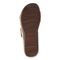 Vionic Pacific Rio - Women's Adjustable Platform Sandal - 7 bottom view Gold Cork