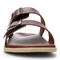 Vionic Ludlow Charlie - Men's Supportive Slide - 6 front view Brown