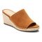Vionic Tulum Kadyn - Women's Wedge Slip-on Sandal - Caramel