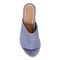 Vionic Tulum Kadyn - Women's Wedge Slip-on Sandal - Blue