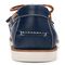 Vionic Spring Lloyd - Men's Supportive Boat Shoe - 5 back view Navy