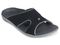 Spenco Kholo Plus Women's Orthotic Slide Sandals - Onyx angle