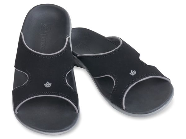 Spenco Women's PolySorb Kholo Nubuck Slide Orthotic Sandals 