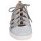 Earth Mulberry - Women's Slip-on Sandal Shoe - Silver Grey - front