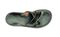 Olukai Paniolo Slide - Women's Comfort Slide Sandal - Charcoal / Charcoal - Top