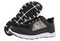 Spira CloudWalker Men's Athletic Walking Shoe with Springs - Black / White - 7