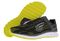 Spira Vento Men's Trainer Shoes with Springs - Black / Neon Yellow / White - 7
