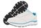 Spira WaveWalker Women's Slip Resistant Walking Shoe - White / Aqua  7