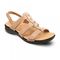 Revere Toledo Backstrap Leather Sandals - on Sale - Women's - Biscuit - Angle