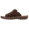 Propet Jace Mens Sandal - Coffee - instep view