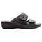 Propet June Womens Sandal - Black - out-step view