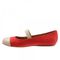 Softwalk Napa Women's Casual Mary Jane - Red/nude - inside