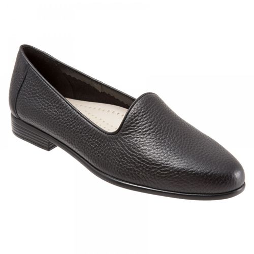 Trotters Liz Tumbled Women's Casual Loafer - Black - main