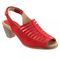 Trotters Minnie Women's Heeled Sandal - Red Nu - main