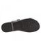 Trotters Newton Women's Adjustable Strap Sandal - Black - bottom